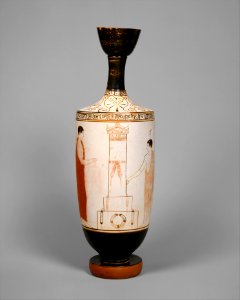 Terracotta lekythos (oil flask) - 1989.281.72