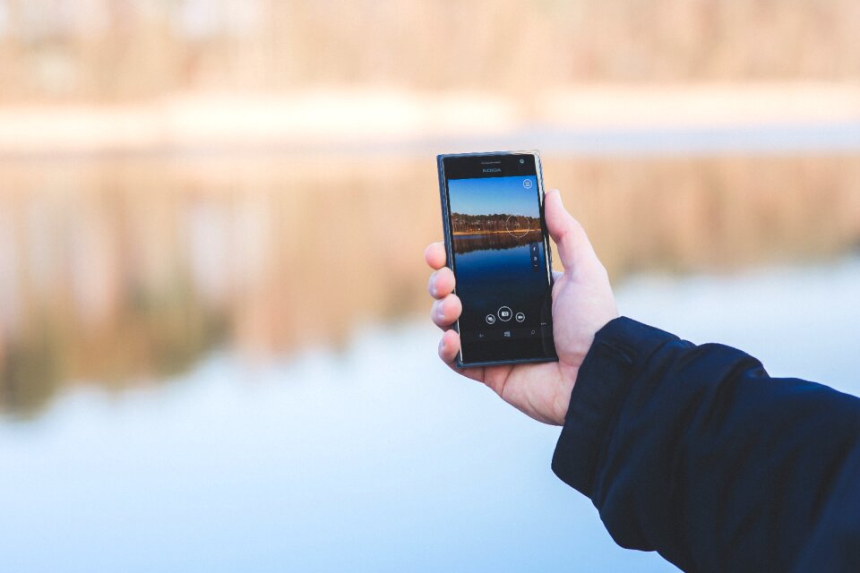 Taking took picture