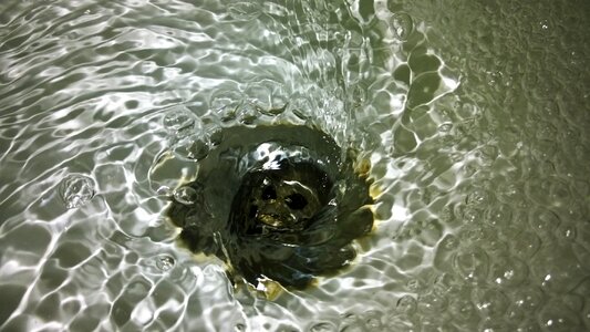 Water washbasin drain
