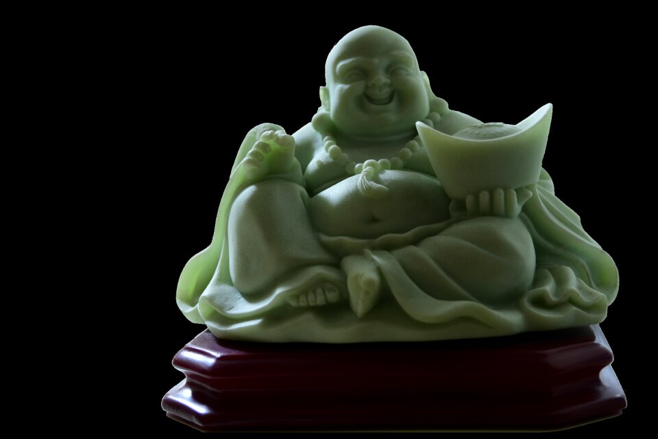 Smile statue religion