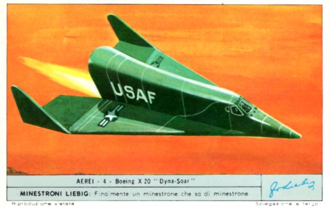 AEREI - 4 - Boeing X20 "Dyna-Soar" (front)