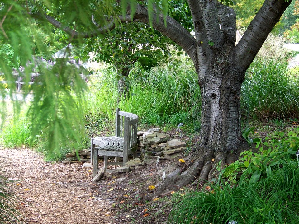 misc garden bench