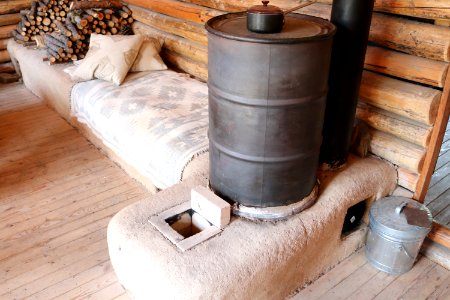 cob style rocket mass heater