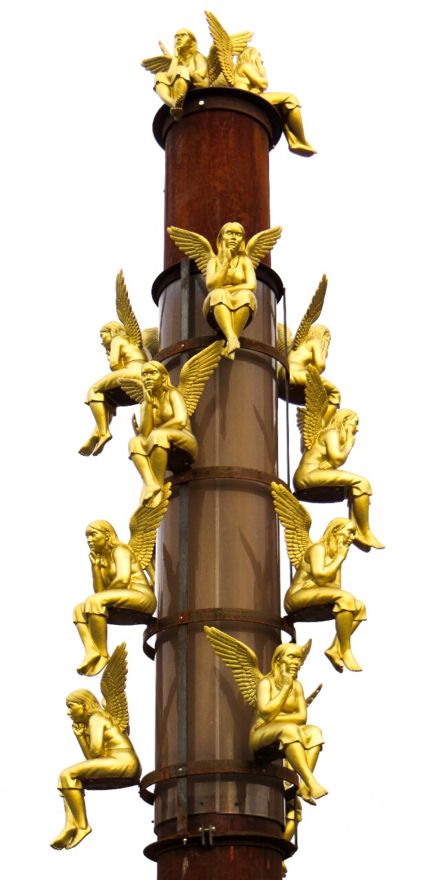 Angel decoration wing