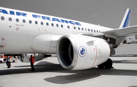 Aircraft traveling af a319-111