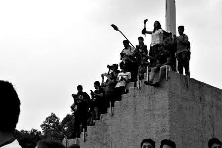 Escalera de medios