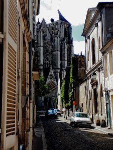 Rue de la Porte jaune à Bourges
