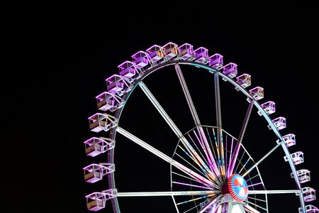 Bremer freimarkt night photograph year market