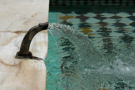 Fountain water marrakesh