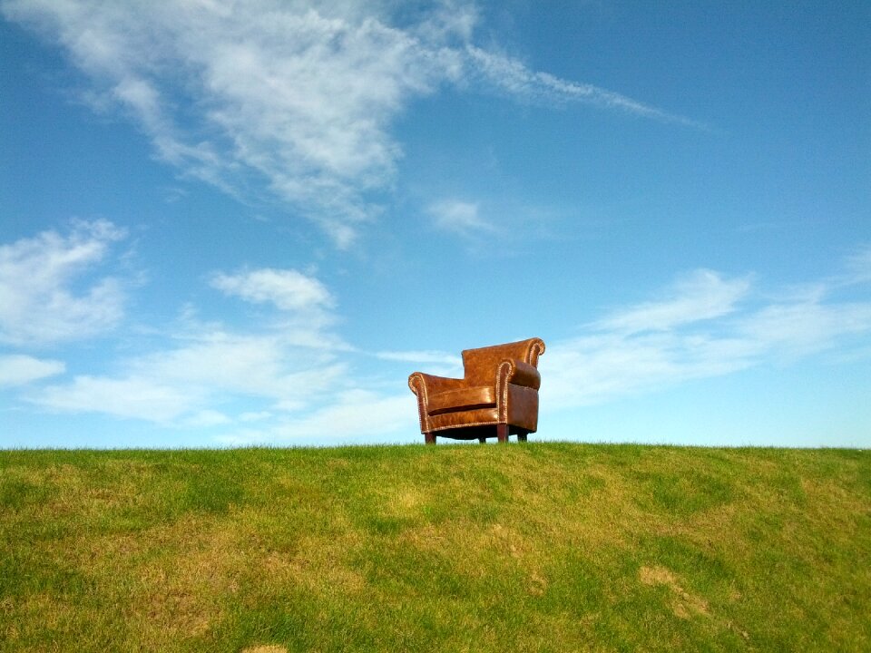 Armchair hill outdoor