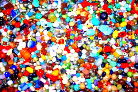 Colored Beads photo