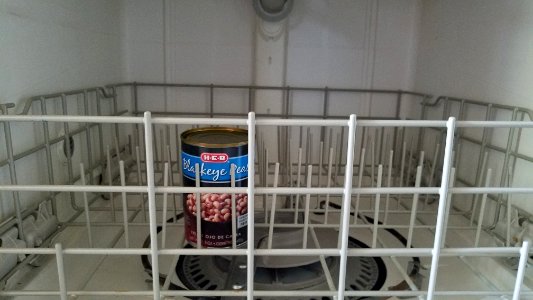 Beans in the wash lol.