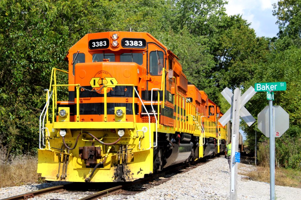 Indiana Southern Railroad ISRR SD40-2s
