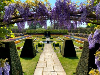 Pond Garden Hampton Court Palace - April 2020