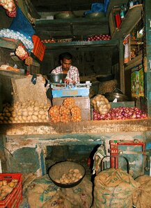 Market work poverty photo