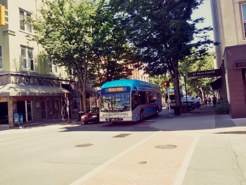 RVT bus on the 12 PM run to Reach Road (Williamsport, PA)
