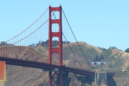 Golden Gate Bridge from Crissy Field Beach