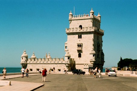 Torre de Belém. Lisbon, Portugal. 2002 year. photo