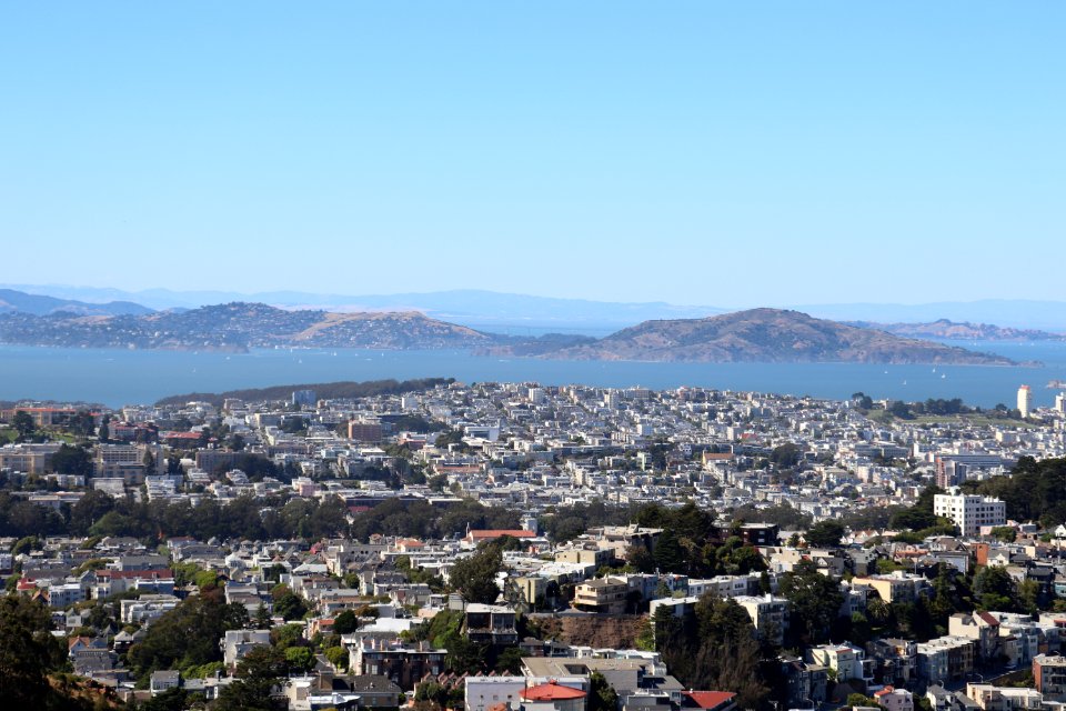 View of San Francisco from Twin Peaks
