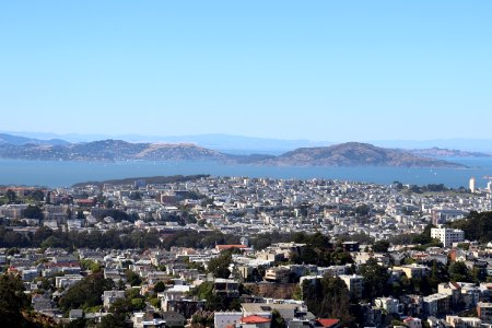 View of San Francisco from Twin Peaks