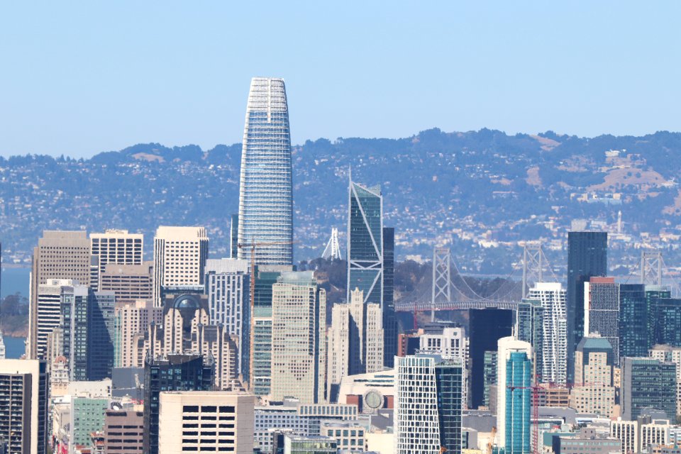View of San Francisco from Twin Peaks