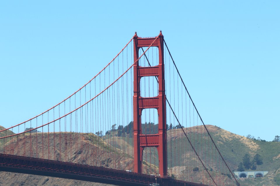 Golden Gate Bridge from Crissy Field Beach