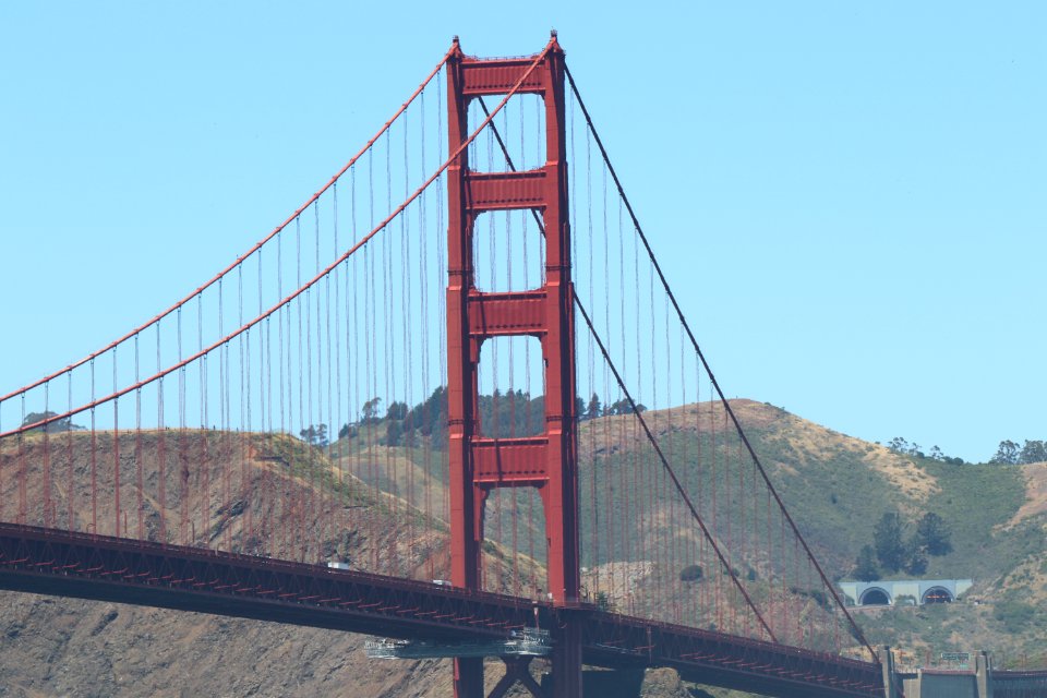 Golden Gate Bridge from Crissy Field Beach