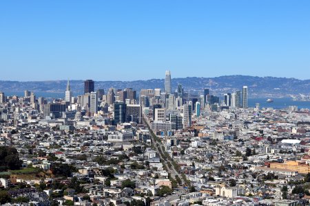View of San Francisco from Twin Peaks