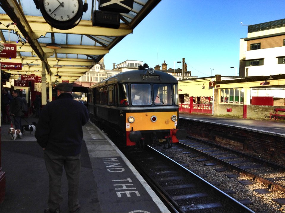 German 4-wheel Diesel railbus, keighley & Worth Valley Railway