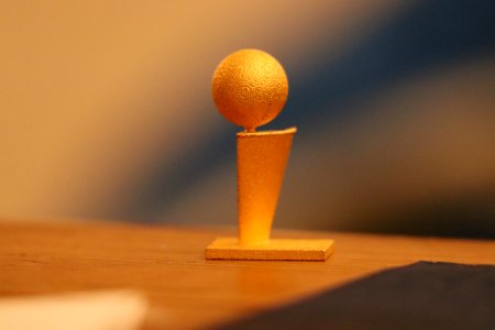 3D printed Larry O’Brien Trophy