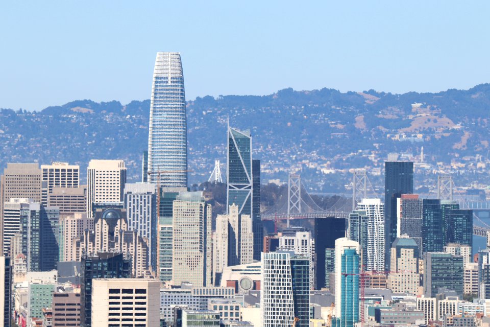 View of San Francisco from Twin Peaks