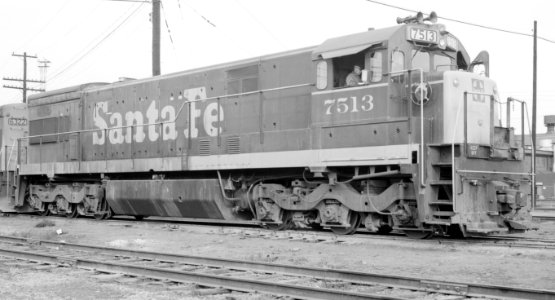 ATSF GE U23C 7513