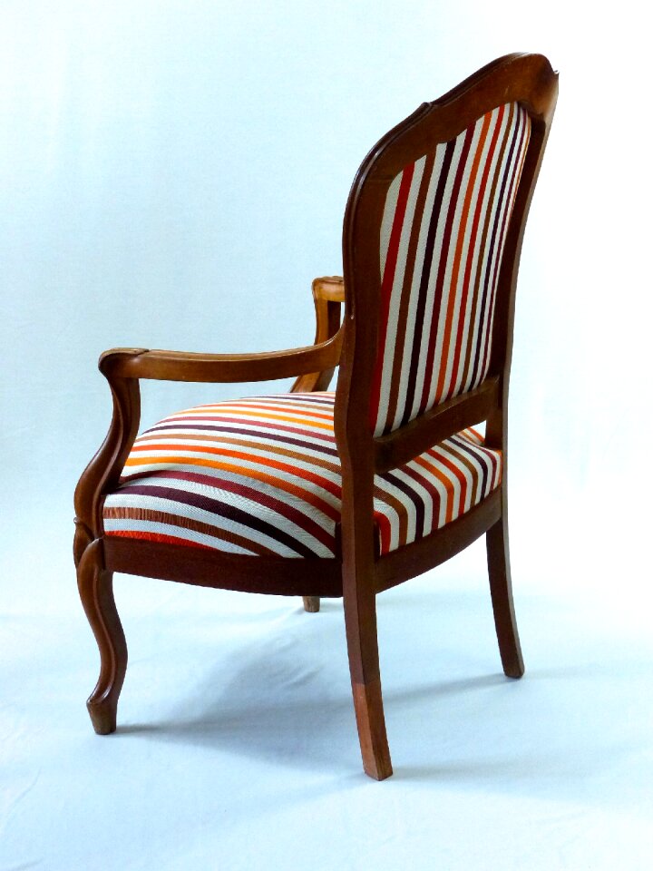 Louis philippe fabric upholsterer