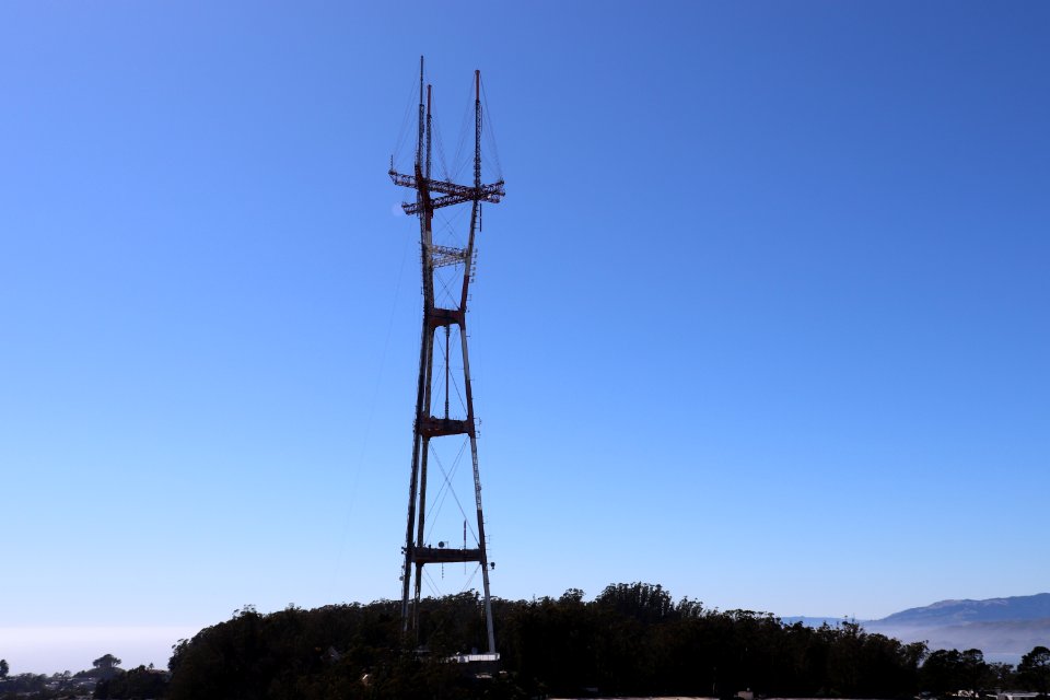 Sutro Tower From Twin Peaks