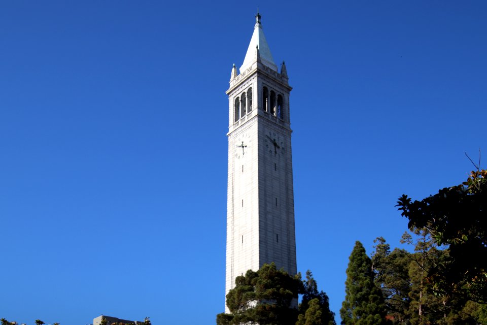 Sather Tower, The Campanile Tilt Shift
