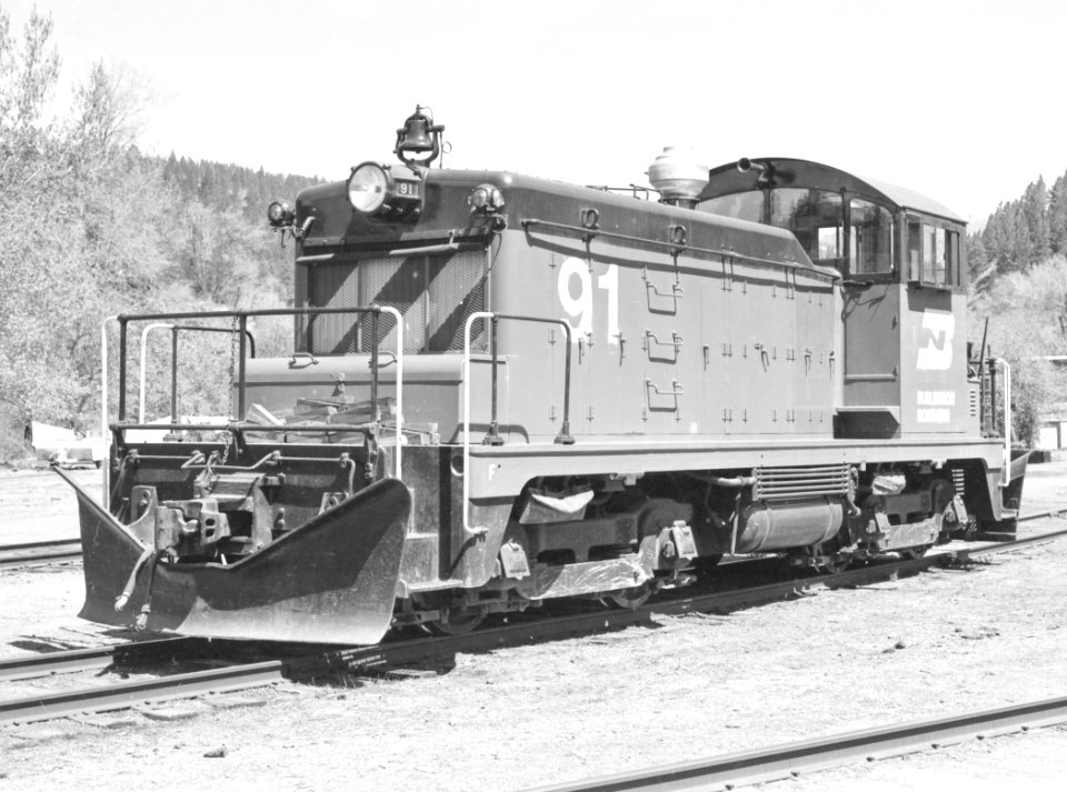 Burlington Northern EMD SW1 91