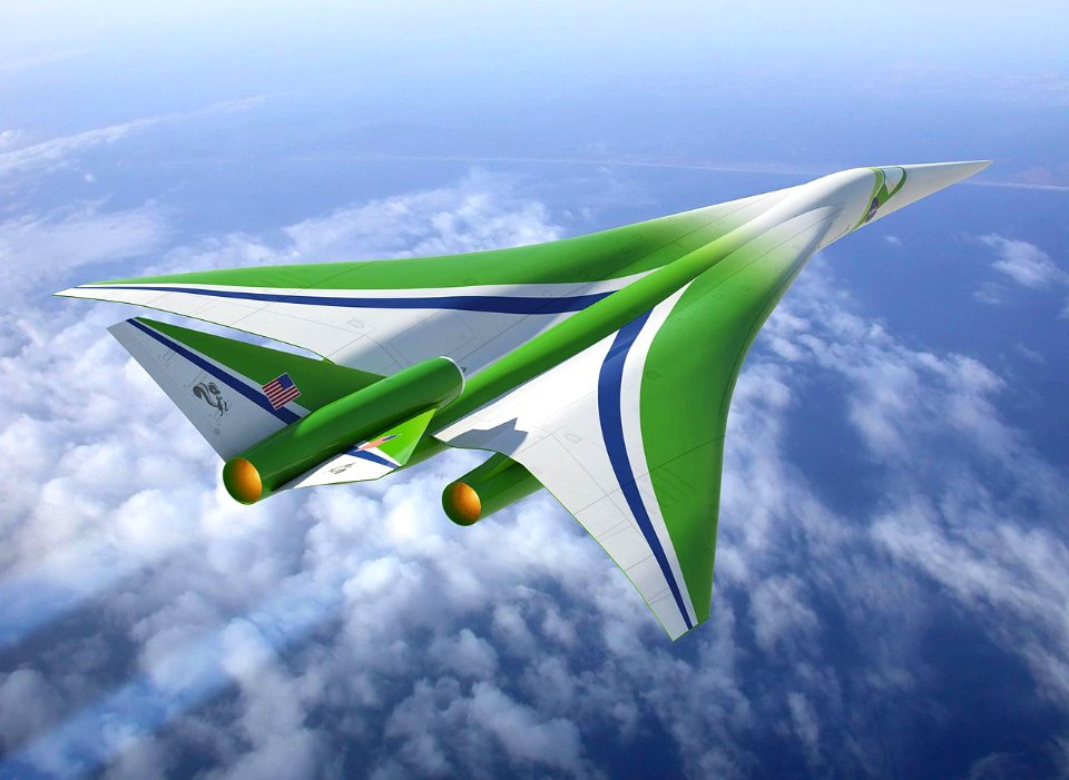 1280px-Lockheed supersonic passenger aircraft concept