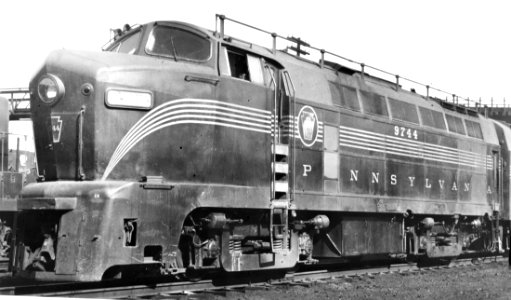 Pennsylvania Railroad Baldwin RF16 9744