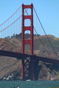 Golden Gate Bridge from Crissy Field Beach