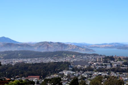 View of San Francisco from Twin Peaks
