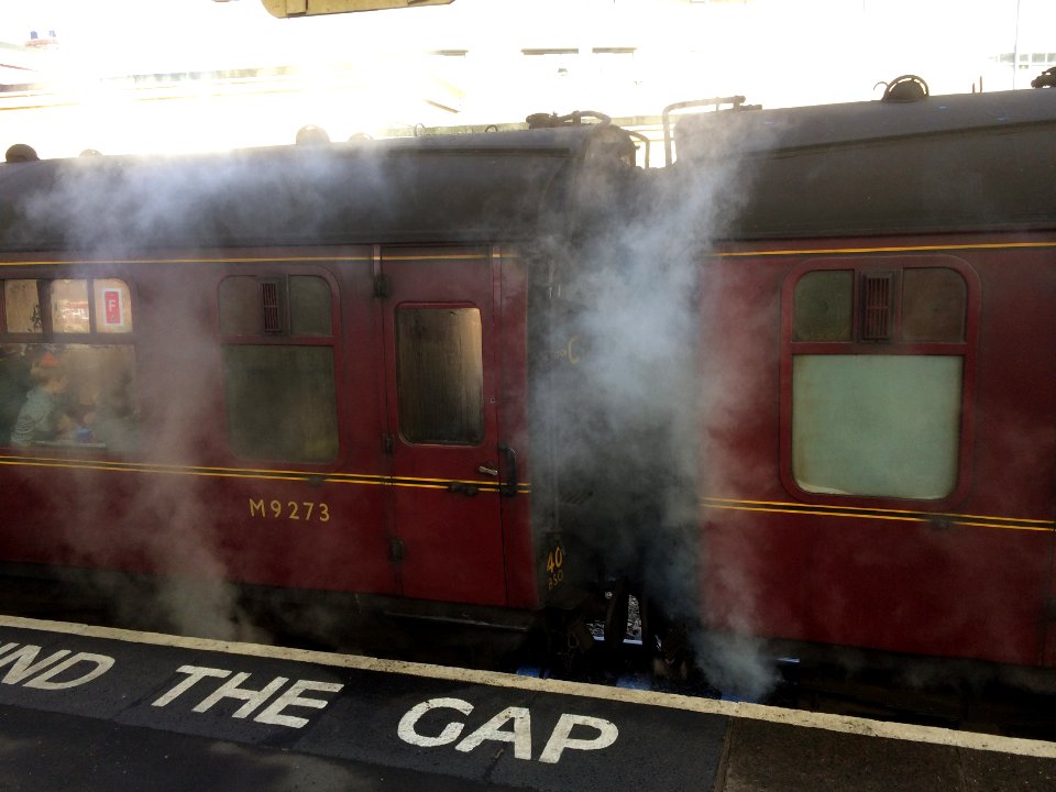 Steam heat at Keighley