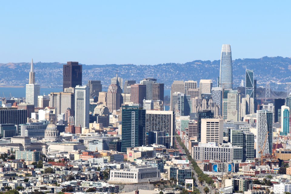 View of San Francisco from Twin Peaks