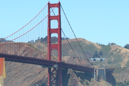 Golden Gate Bridge from Crissy Field Beach