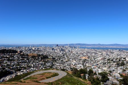 View of San Francisco from Twin Peaks