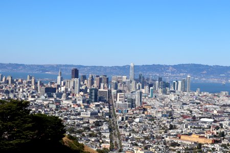 View of San Francisco from Twin Peaks