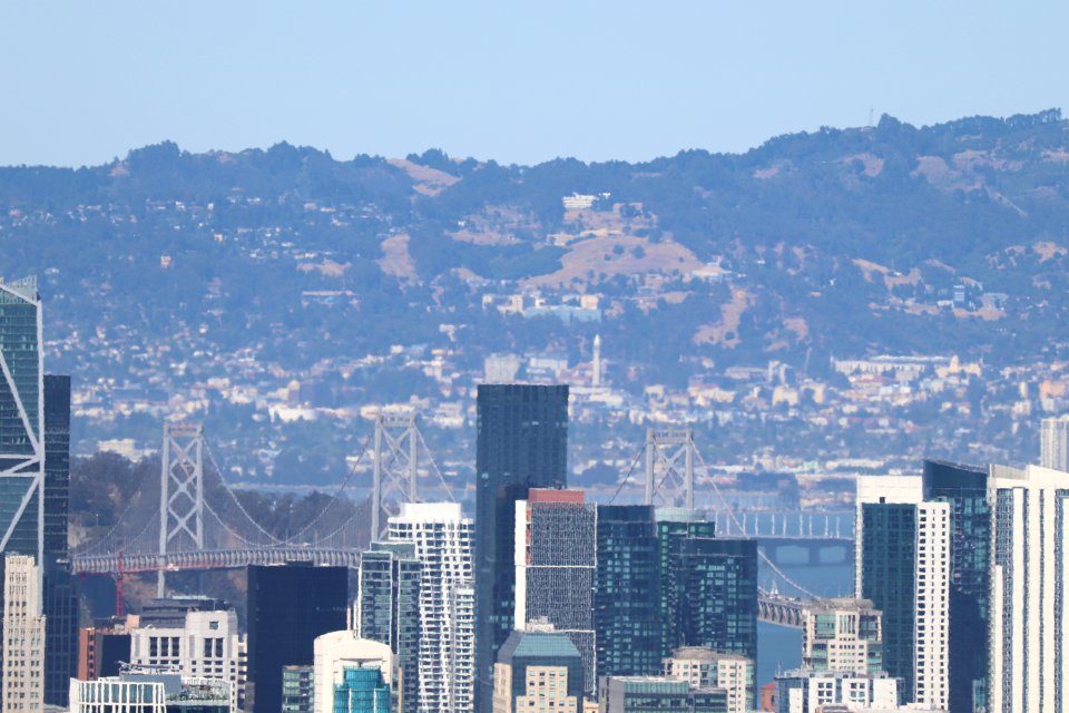 View of San Francisco from Twin Peaks