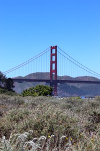Golden Gate Bridge from Crissy Field Beach