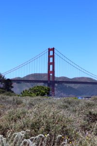 Golden Gate Bridge from Crissy Field Beach