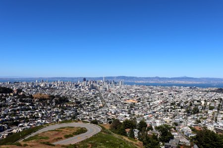 View of San Francisco from Twin Peaks photo