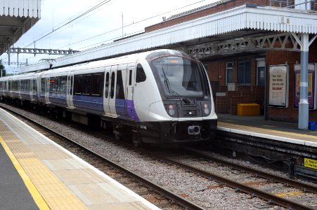 Class 345 train at Shenfield